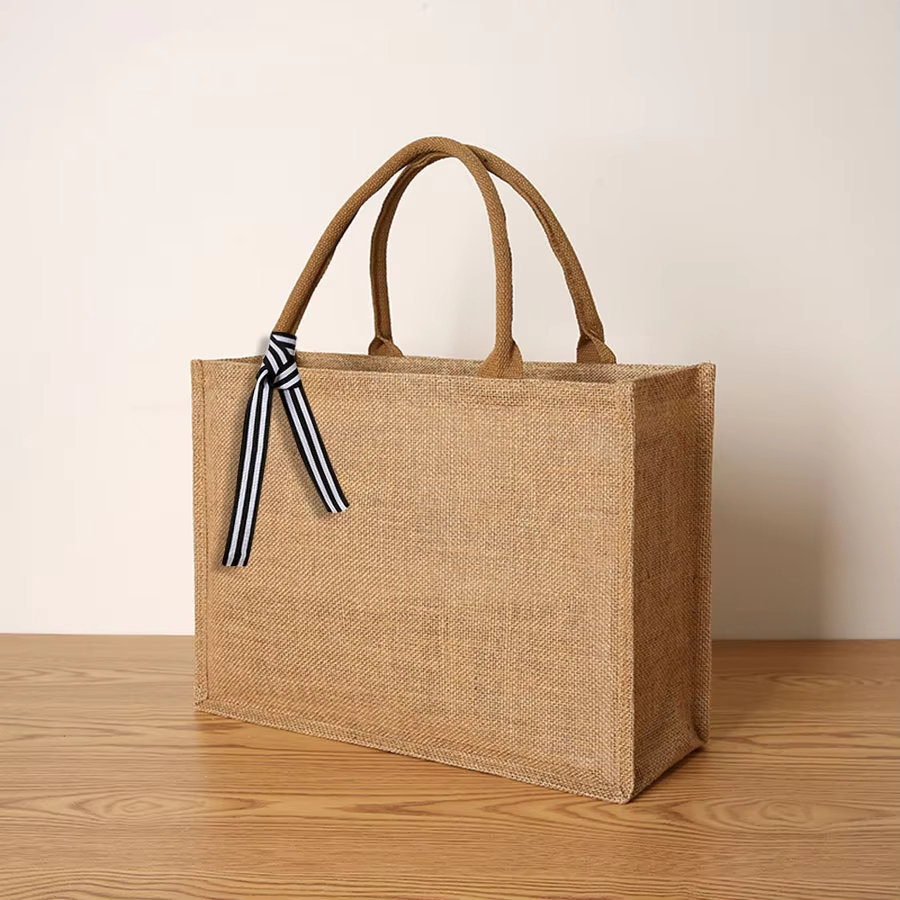 New linen tote bag large capac - đánh giá và giá Linen Bag Bulk
