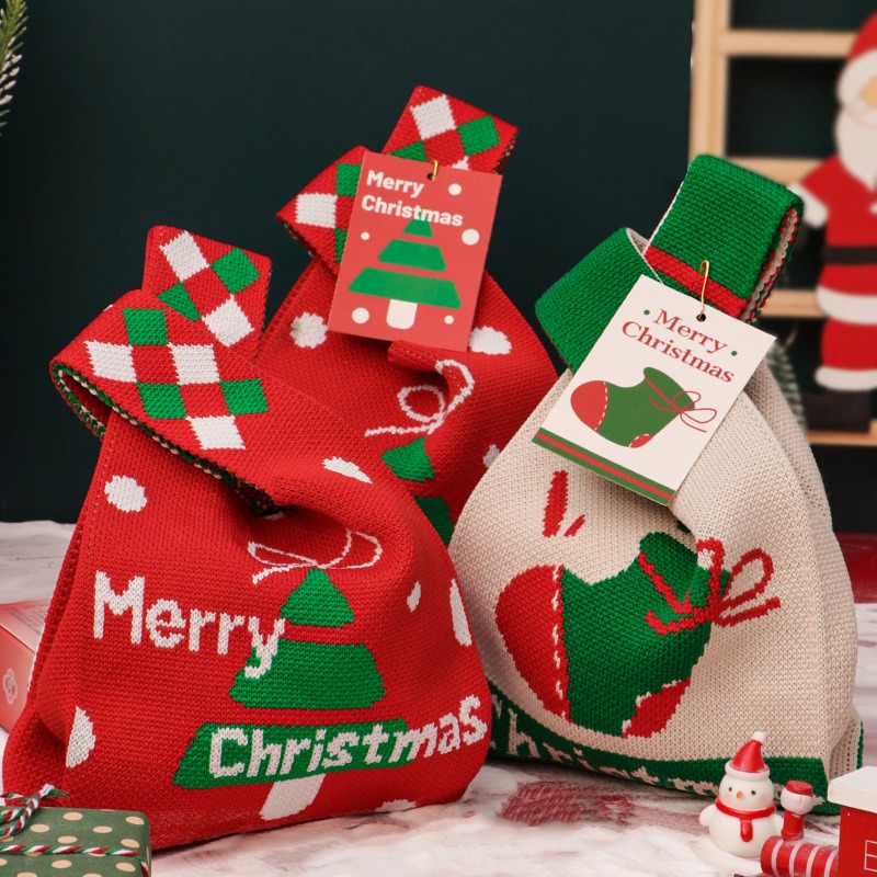 Small Christmas Gift Bag Eve P - đánh giá và giá Linen Bag Bulk