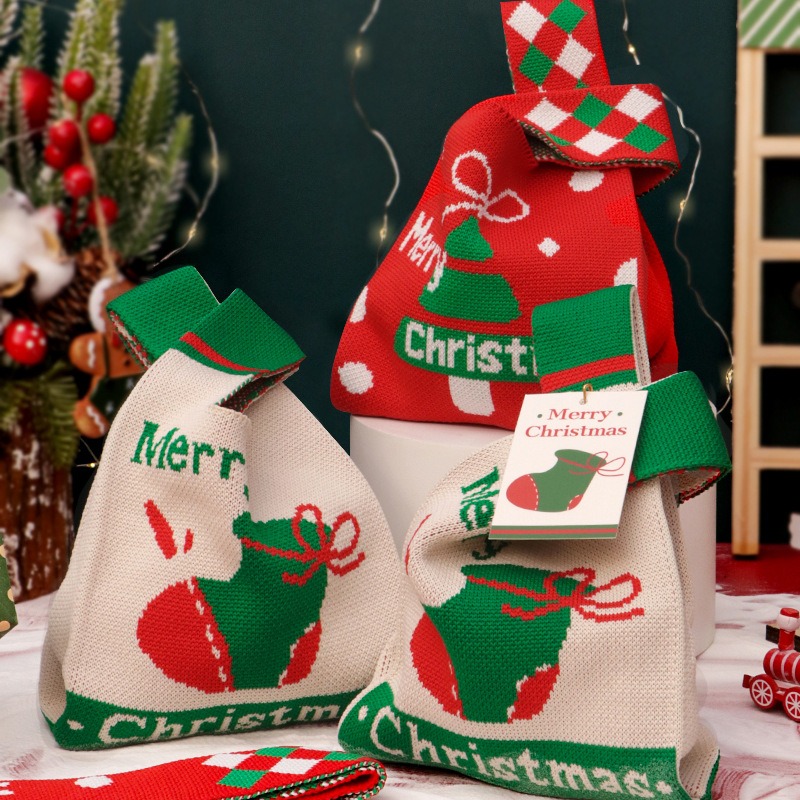 Small Christmas Gift Bag Eve P - đánh giá và giá Linen Bag Bulk