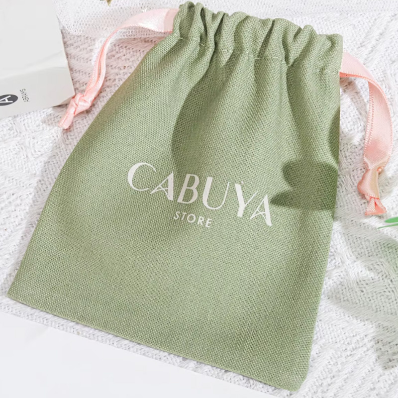 High Quality Green Cotton Line - đánh giá và giá Linen Bag Bulk
