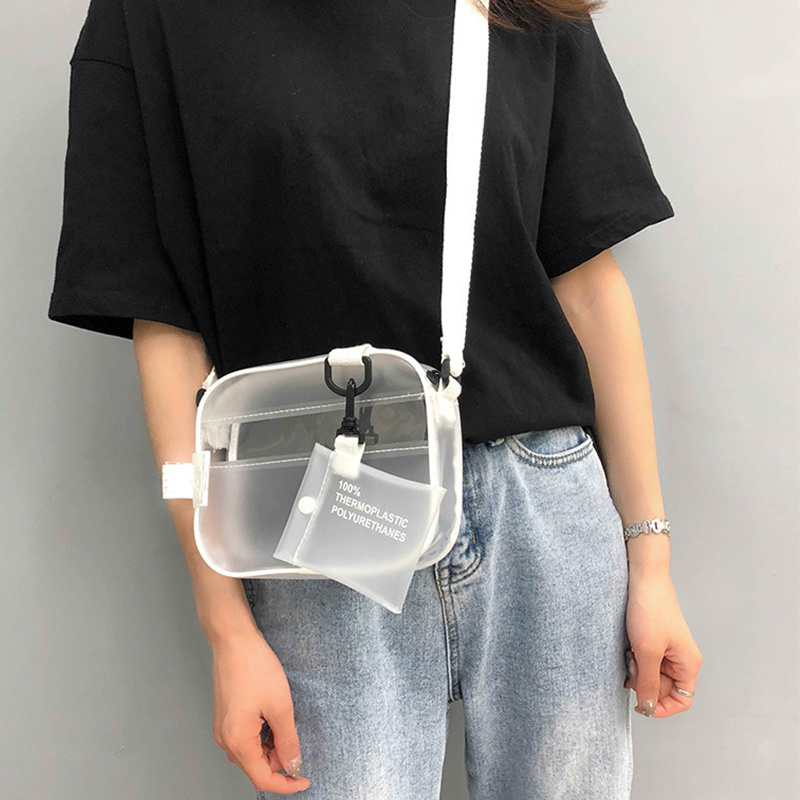 Casual PVC Transparent Bag Wom - đánh giá và giá Linen Bag Bulk